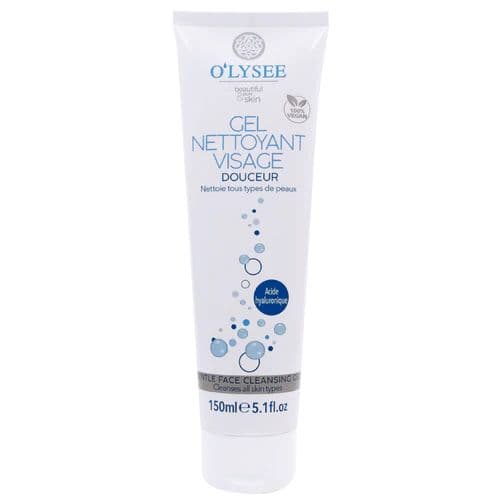 O’LYSEE Gel nettoyant visage douceur à l'acide hyaluronique 150ml