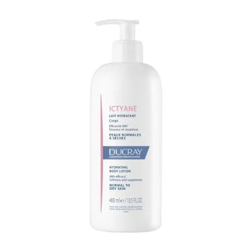 Lait hydratant corps pour peaux normales à sèches ICTYANE DUCRAY 400ml