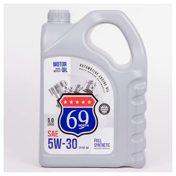 69 North Huile moteur SAE 5W-30 Carafe de 5l